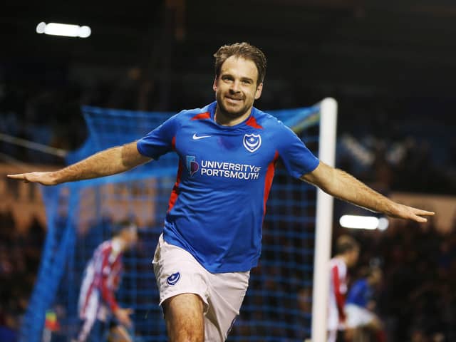 Brett Pitman has joined Baffins Milton Rovers after scoring 14 hat-tricks in two years.