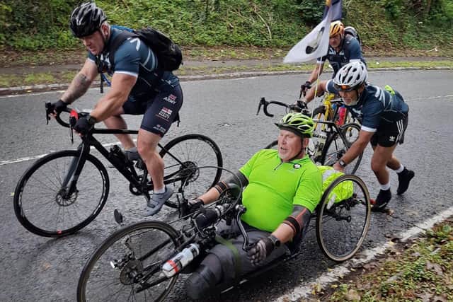 A team of 16 veterans and military personnel will be cycling from Poole to Hayling Island in one day to honour those who took part in D-Day.