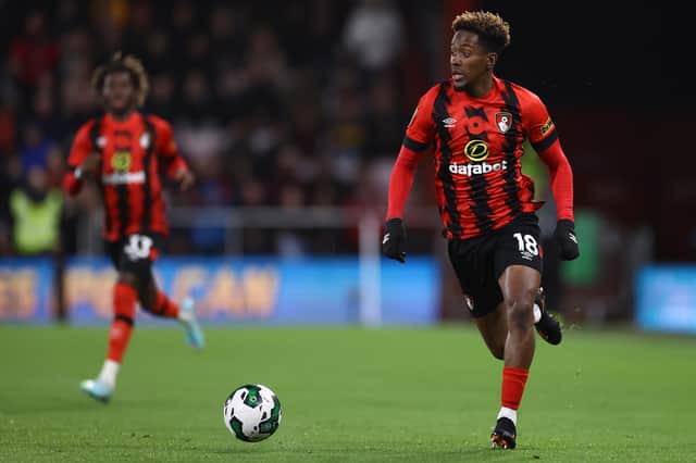 Former Pompey favourite Jamal Lowe has been released by Bournemouth. Picture: Michael Steele/Getty Images