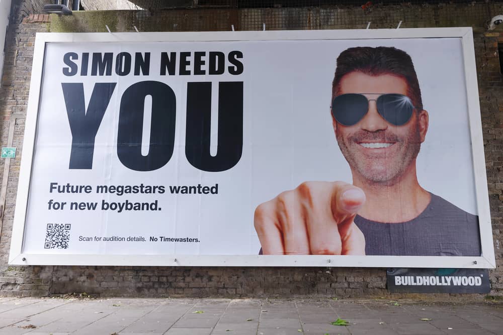 Simon Cowell is on the hunt for a new boyband in his upcoming TV project. (Picture: Joe Pepler/PinPep)