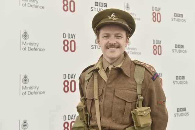Actor Jonny Weldon (30) from Bournemouth. Picture: Sarah Standing (050624-3853)