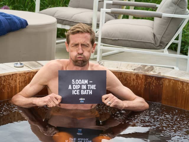 Sports legend Peter Crouch puts iconic celebrity morning routines to the test