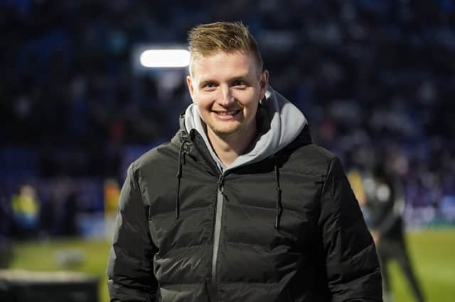 Erik Huseklepp watched Pompey's goalless draw with Derby in November 2022 as part of his Stag Do. Picture: Jason Brown/ProSportsImages