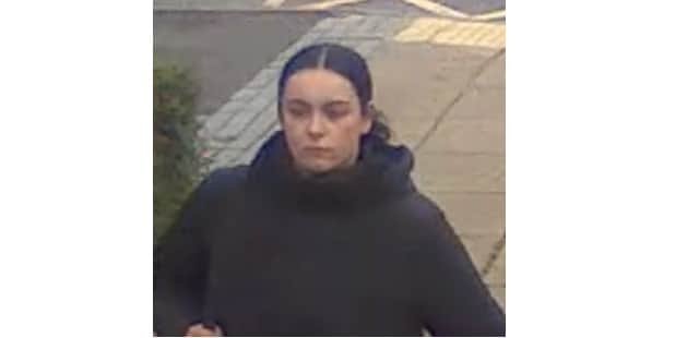Police want to speak to this woman. Pic: Hants police