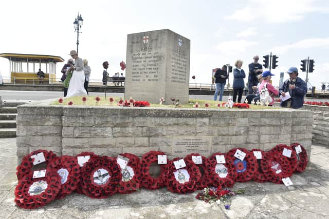 The annual D Day memorial service took place at the D Day Stone near Canoe Lake, Southsea, on Thursday, June 6, 2024, to commemorate 80 years.

Picture: Sarah Standing (060624-4063)