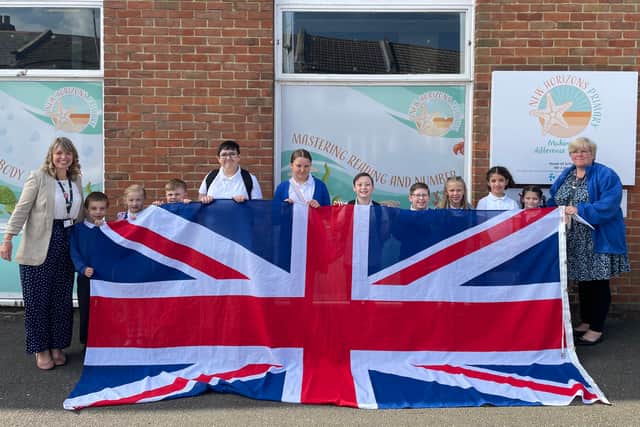 Students from New Horizons Primary School in North End had the once-in-a-lifetime opportunity to attend the D-Day 80 anniversary event on Southsea Common. 