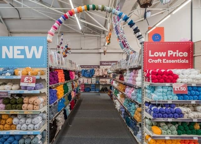 Hobbycraft in Southampton is offering 100 free goody bags this weekend following its recent refurbishment. 