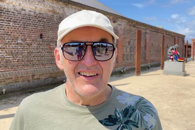 Joe Hough, 63, from Northampton, has said he was "a bit disappointed" with Prime Minister Rishi Sunak leaving the D-Day commemorations early in France, and added: "He's meant to be our leader, currently, I'm not sure now how much longer,". Picture: Ben Mitchell/PA Wire