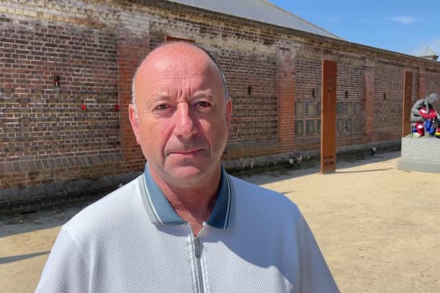 David Rolfe, 59, from Tadley, Hampshire, has said that Prime Minister Rishi Sunak leaving the D-Day commemorations early in France, was "a bit inappropriate", and added: "I think it was the wrong decision". Picture: Ben Mitchell/PA Wire