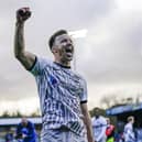 Lee Evans played four games for Pompey last season