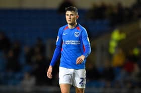 Leon Maloney made five appearances for Pompey before sold to FC Volendam in January 2020. Picture: Graham Hunt/ProSportsImages
