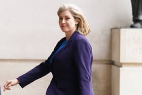 Commons Leader Penny Mordaunt said Rishi Sunak not staying for a D-Day event was "completely wrong", as the fallout of his decision continues. The Portsmouth North candidate took part in a BBC Election Debate on June 7. Picture: Stefan Rousseau/PA Wire 