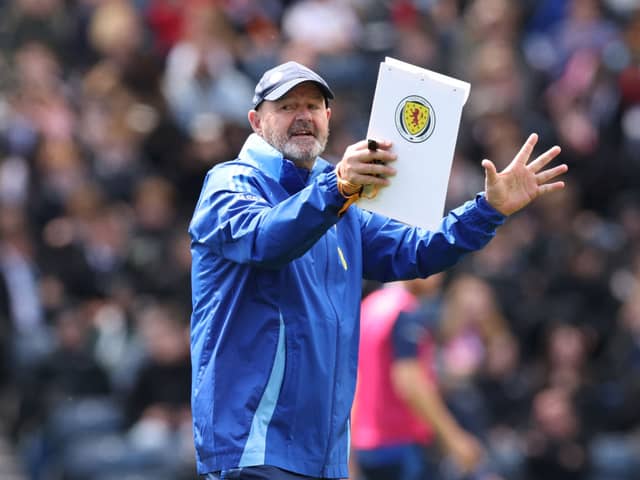 Scotland manager Steve Clarke. 