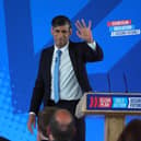 The Conservative manifesto says it will raise defence spending to 2.5 per cent of GDP by cutting civil service spending. Picture: James Manning/PA Wire