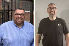 Alex Cook, from Portsmouth, has won the UK's Amazing Loser award after losing 16 stone with weight-loss programme MAN v FAT.