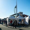 The artistan market at Gunwhaf Quays earlier this year.