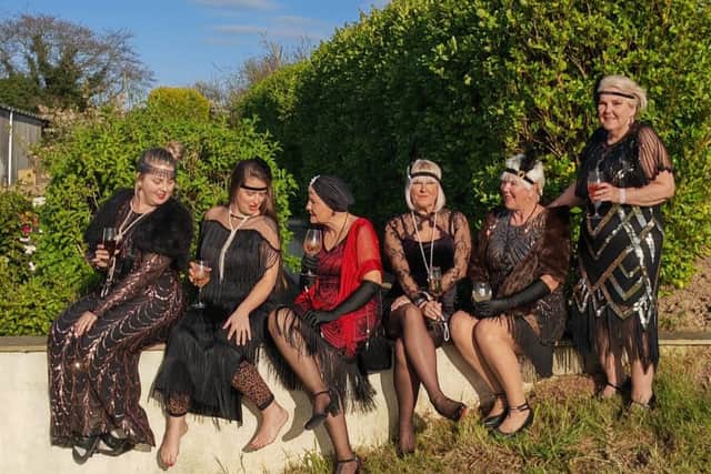 
Sue Sibley and Julie Pope were among a group of six who paid £393 for the £69 per head themed night at the Atlantic Hotel in Newquay in April. Pic: Supplied

