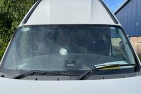 The police are appealing for witnesses after colleagues at South Central Ambulance Service (SCAS) reported that one of their ambulances had been damaged at their centre on Northabour Road in Cosham.