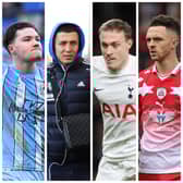From left: Callum O'Hare, Ian Poveda, Oliver Skipp and Jordan Williams