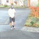 Liam Bain was jailed after a court heard his bizarre behaviour left residents feeling intimidated, depressed and afraid leave their homes. Some even considered moving house to escape him.