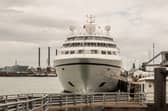 Star Legend, a boutique cruise ship operated by Windstar Cruises, visited Portsmouth Port on Friday 14th June 2024. She is one of three Star-class ships. Picture: Habibur Rahman