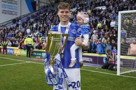 Sean Raggett was released by Pompey following their League One title success last season. Picture: Jason Brown/ProSportsImages
