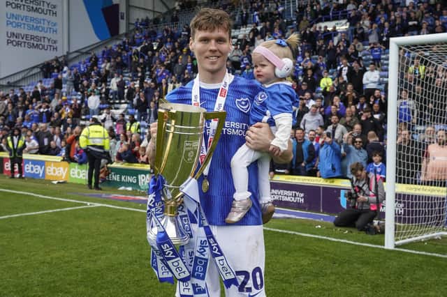 Sean Raggett was released by Pompey following their League One title success last season. Picture: Jason Brown/ProSportsImages