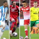 From left to right: Delano Burgzorg, Luke Ayling, Jordan Williams and Ben Gibson have all been early movers in the transfer window.

