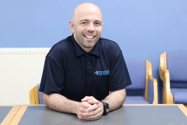 Businesses have been combining forces to clamp down on anti-social behaviour in Portsmouth City Centre, under the Portsmouth Eye radio scheme. Pictured is Andy Philip, centre manager at Cascades Shopping Centre.