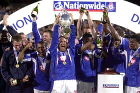 Pompey Division One title-winning captain Paul Merson is back in town next month with an Evening With Paul Merson at the Hampshire Rose. PICTURE:STEVE REID(032070-39)

