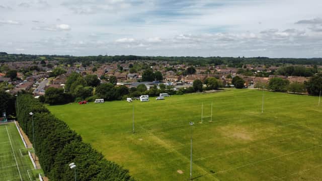 Havant Borough Council officers along with the police have made contact with the encampment at Hooks Farm Way.