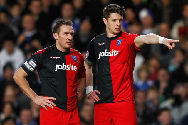 Greg Halford (right) has played for 21 clubs in his long career. Picture: Paul Gilham/Getty Images