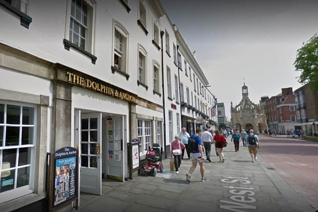
The Dolphin and Anchor, in West Street, Chichester

