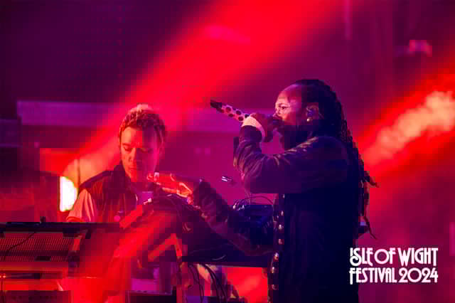 Prodigy closed the main stage on Friday, June 21 at the Isle of Wight Festival 2024.