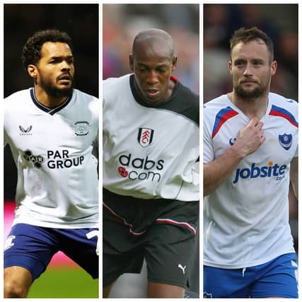 From left: Duane Holmes, Luis Boa Morte and Ben Davies