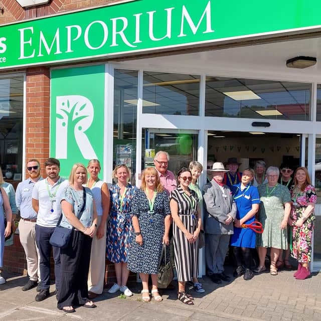 The Rowans Emporium opened  in Cosham having previously been a furniture shop. The change comes as the charity looks to increase income during a difficult financial period.