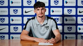 Pompey have recruited Reuben Swann from AFC Sudbury for an undisclosed fee. Picture: Portsmouth FC
