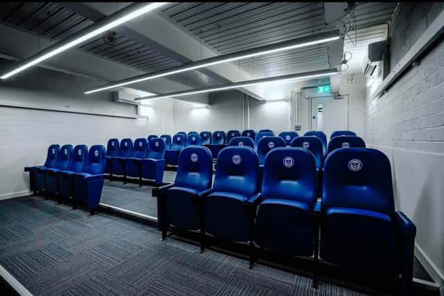 The new analyst suite and theatre at the Pompey Health and Fitness Club