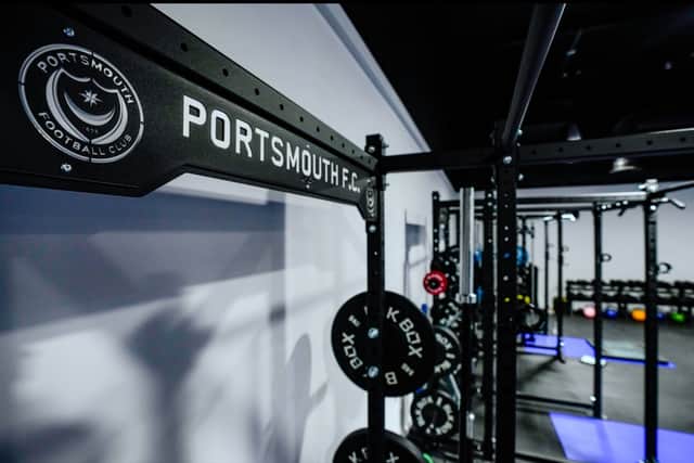 It's a facility Pompey can be proud of.