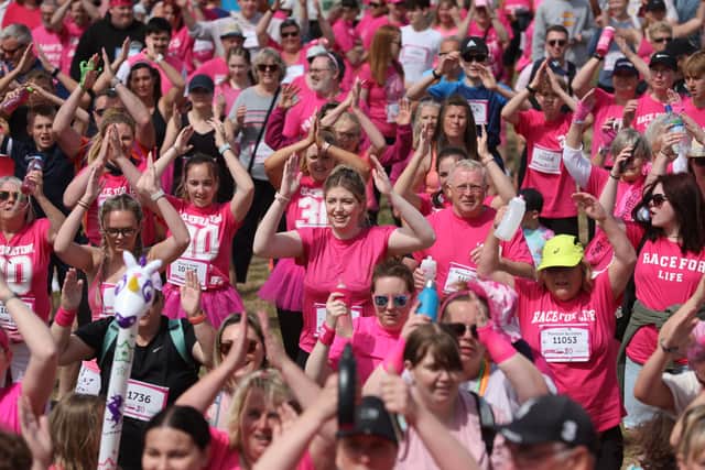 Southsea Common is set to turn pink this weekend thousands taking part in the challenge for Cancer Research UK.