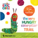 Marwell Zoo is hosting the very Hungry Caterpillar trail this summer. 
