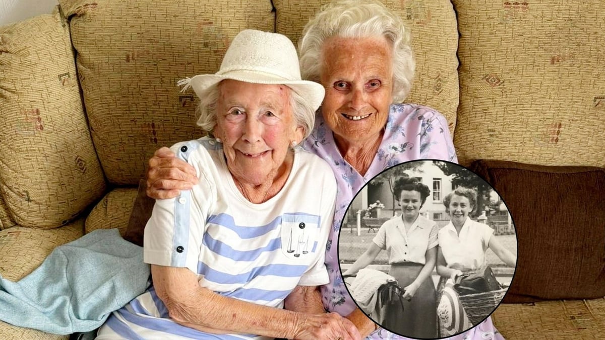 Heartwarming video shows friends of 88 years reunite after six years apart since Covid pandemic