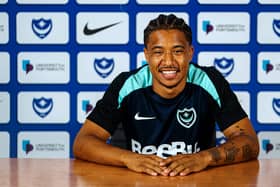 Sammy Silvera has arrived at Pompey on loan from Middlesbrough