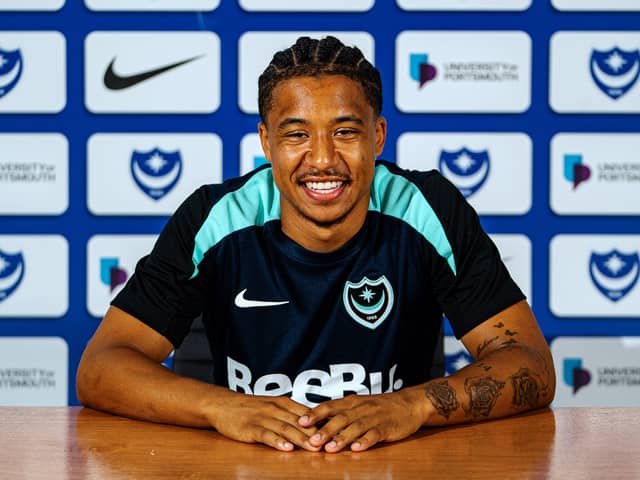 Sammy Silvera has arrived at Pompey on loan from Middlesbrough