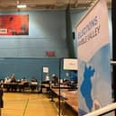 Hamble Valley election count.