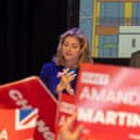 Pictured - Penny Mordaunt loses her seat as MP for Portsmouth North 

Photos by Alex Shute