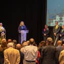 Pictured - Penny Mordaunt, Conservative, loses her seat as MP for Portsmouth north to Labour's Amanda Martin.