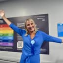Dame Caroline Dinenage after retaining her Gosport seat at the General Election. Picture: Sarah Standing
