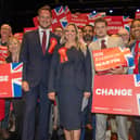 Pictured - Portsmouth turns red as Stephen Morgan and Amanda Martin secure Portsmouth South and Portsmouth North. Photos by Alex Shute