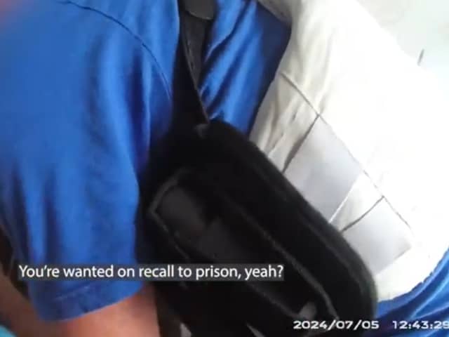 “I’ve got two kids, I’ve played hide and seek many times!” - police find WANTED man